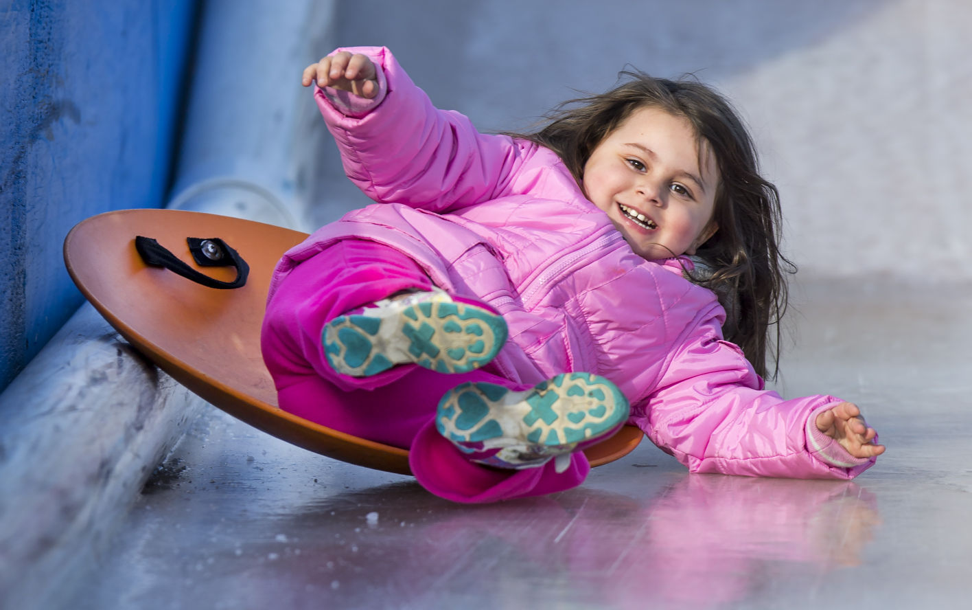 Piedmont Winterfest skating rink